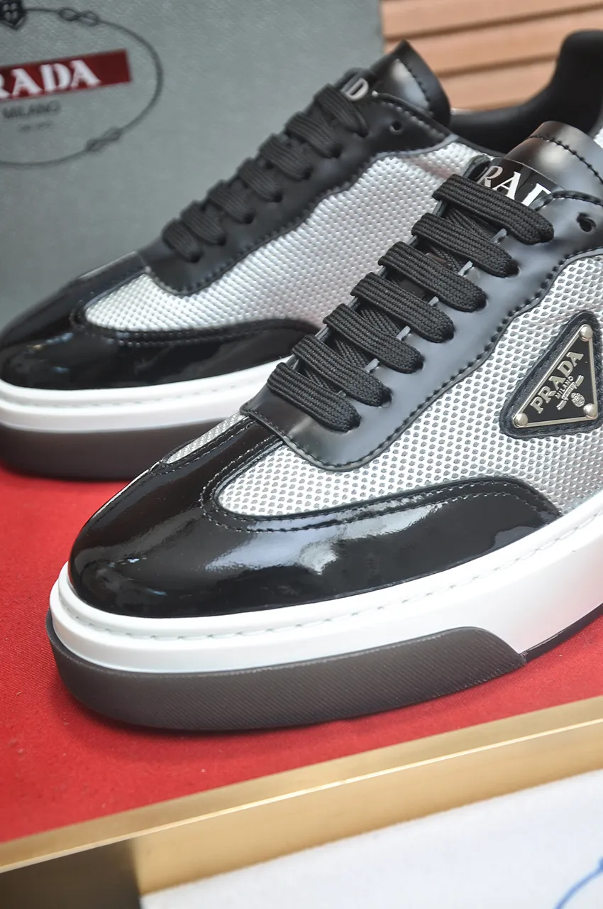 Men's shoes 💰580💶【PRADA】Top original, new season, high quality original goods, top imported calfskin with original imported glue, imported cowhide inside with original cowhide feet, original outsole! Quality guaranteed! Code 38-45 (45 customized)